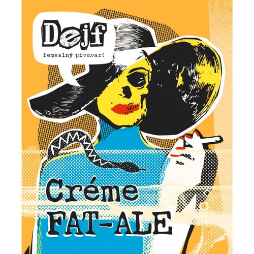 Levně Pivo Dejf Créme FAT ALE