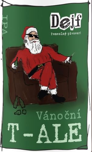 Pivo Dejf Vianočné T-Ale Pivo Dejf Vianočné T-Ale