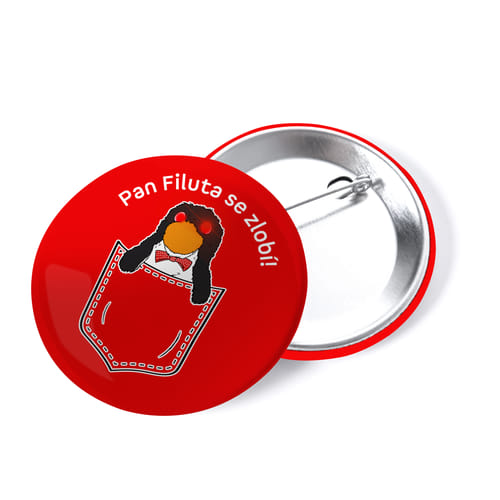 Levně imago Placka Červený trpaslík - Pan Filuta