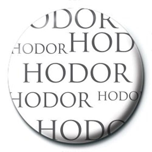 Placka Game of Thrones - Hodor Placka Game of Thrones - Hodor