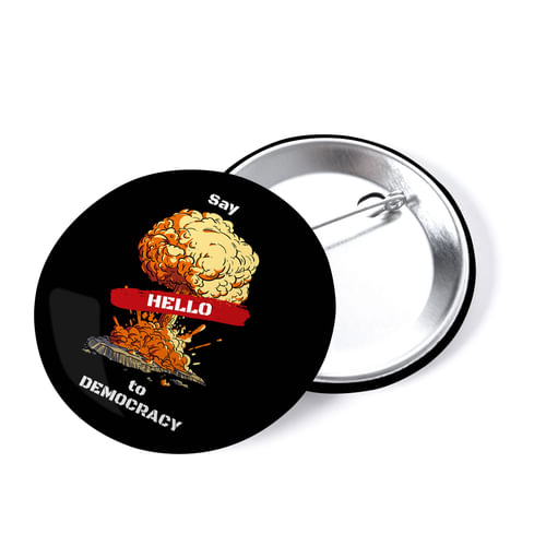 Placka Helldivers - Say Hello to Democracy Placka Helldivers - Say Hello to Democracy