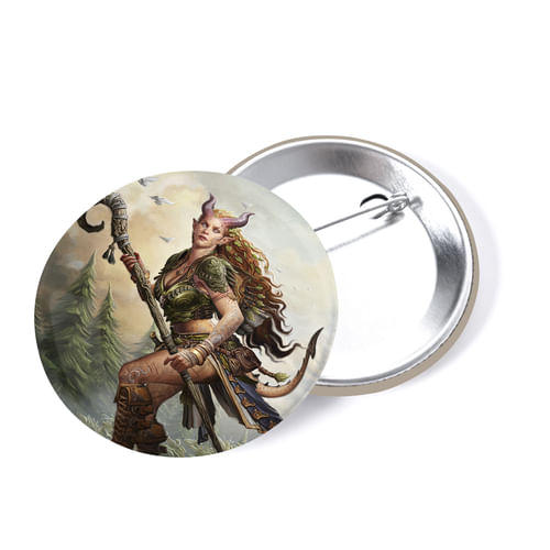 Placka Jaskyne a draci - Tiefling druidka Placka Jaskyne a draci - Tiefling druidka