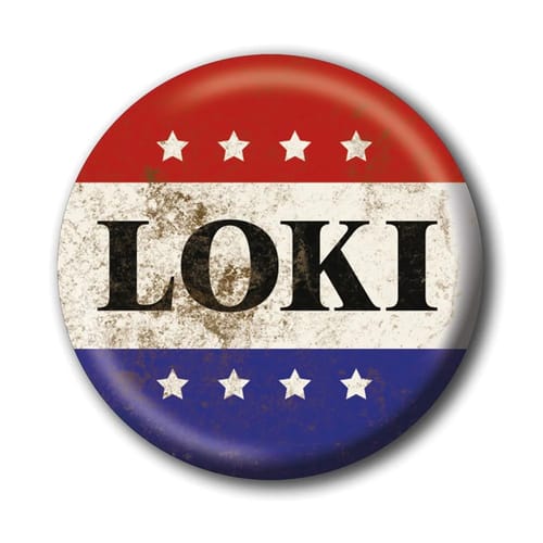 Placka Marvel - Vote Loki Placka Marvel - Vote Loki