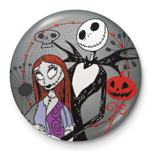 Placka Nightmare Before Christmas - Jack and Sally Placka Nightmare Before Christmas - Jack and Sally