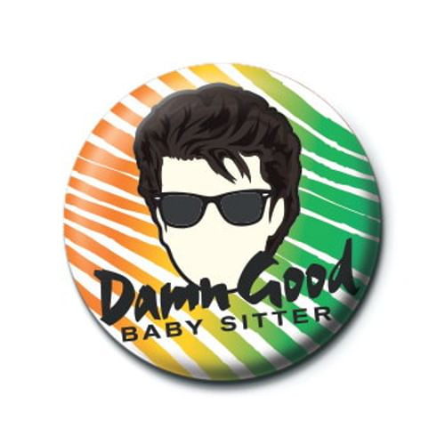 Odznak Stranger Things - Damn Good Babysitter Odznak Stranger Things - Damn Good Babysitter