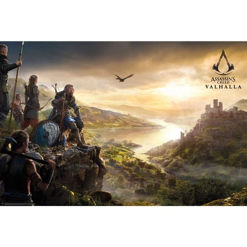 Plagát Assassins Creed Valhalla - Vista Plagát Assassins Creed Valhalla - Vista