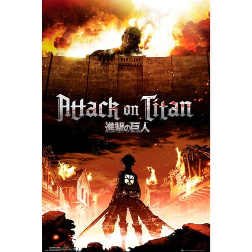 Plagát Attack on Titan - Key Art Plagát Attack on Titan - Key Art