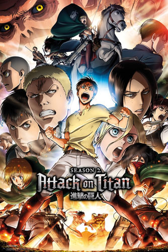 Plagát Attack on Titan - Season 2 Plagát Attack on Titan - Season 2