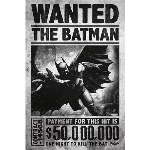 Plagát Batman - Arkham Wanted Plagát Batman - Arkham Wanted