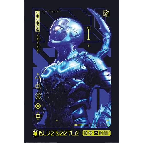 Plakát Blue Beetle - Alien Biotech