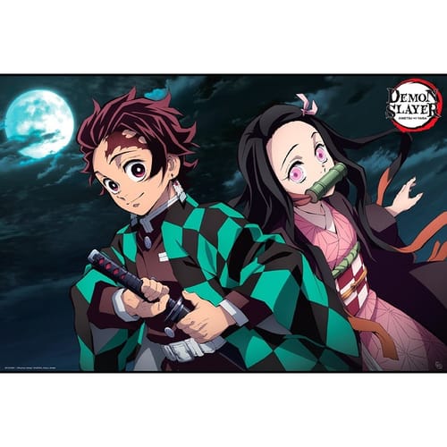 Plagát Demon Slayer - Tanjiro & Nezuko Plagát Demon Slayer - Tanjiro & Nezuko