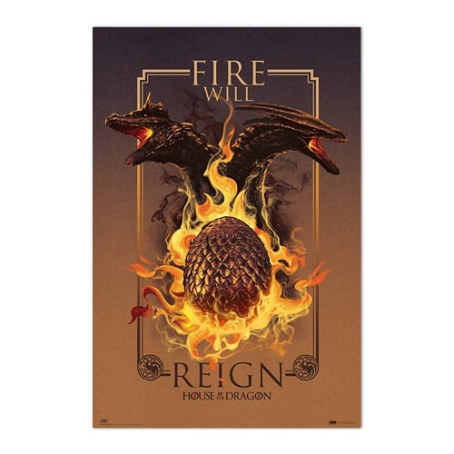 Plakát House Of The Dragon - Fire Will Reign
