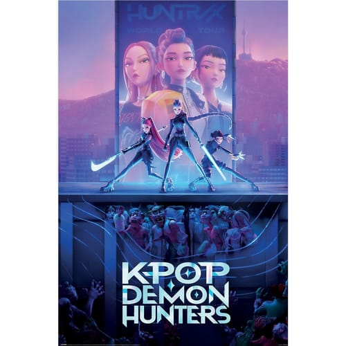 Levně Plakát KPop Demon Hunters - Key Art