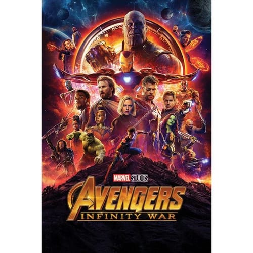 Plagát Marvel: Avengers Infinity War - One Sheet Plagát Marvel: Avengers Infinity War - One Sheet