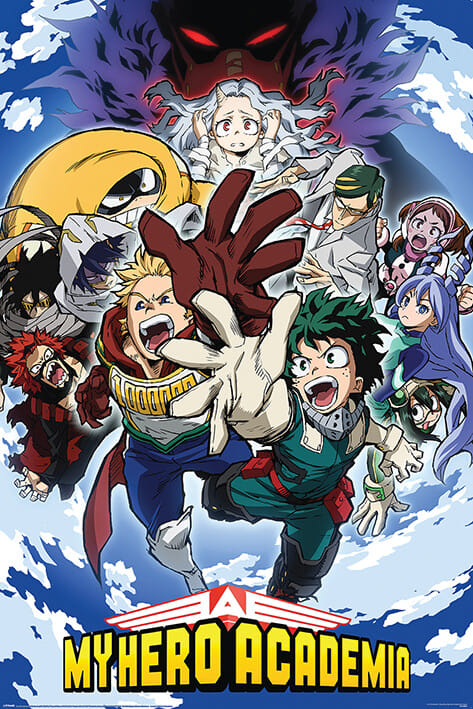 Plakát My Hero Academia - Reach Up