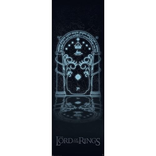 Plakát na dveře Pán prstenů - Brána Morie