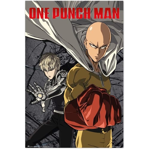 Levně Plakát One Punch Man - Saitama & Genos