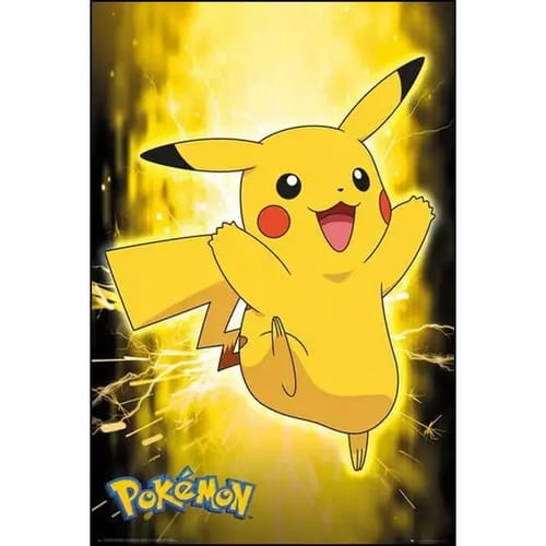 Levně Plakát Pokémon - Pikachu Neon