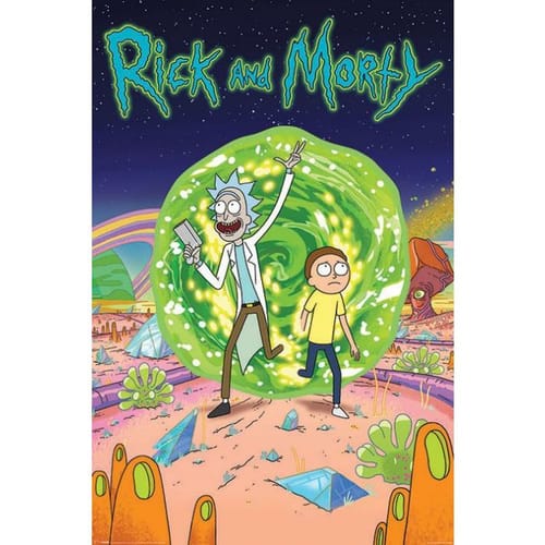 Levně Plakát Rick And Morty - Portal