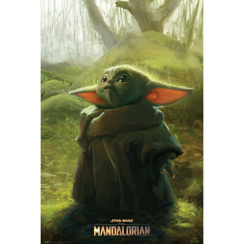 Plakát Star Wars: The Mandalorian - The Child