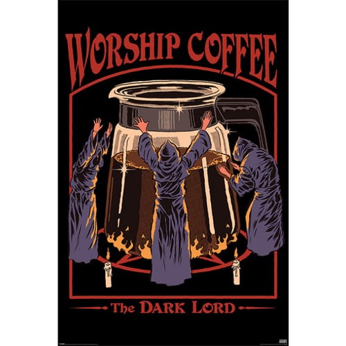 Plagát Steven Rhodes - Worship Coffee Plagát Steven Rhodes - Worship Coffee