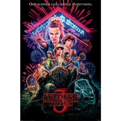 Plakát Stranger Things - Summer of 85