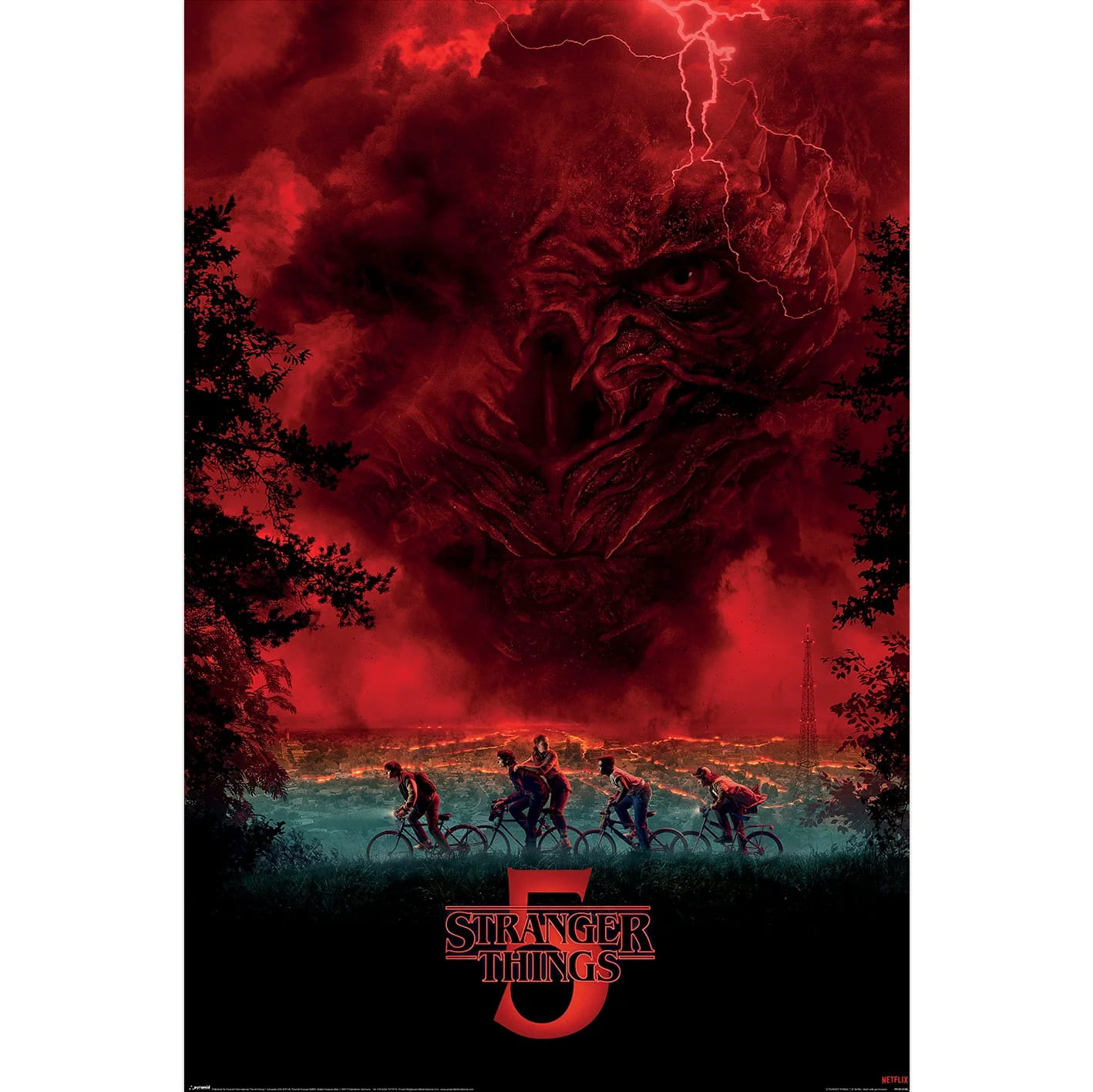 Plagát Stranger Things - Vecna