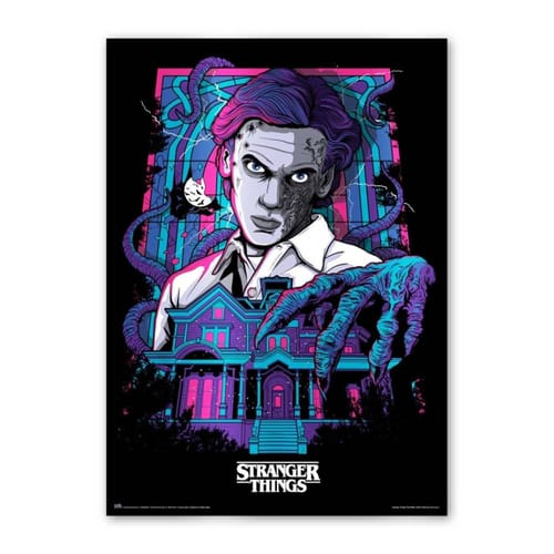 Levně Plakát Stranger Things - Vecna, svítící