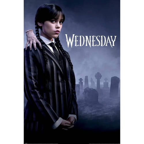 Levně Plakát Wednesday - Wednesday a Věc