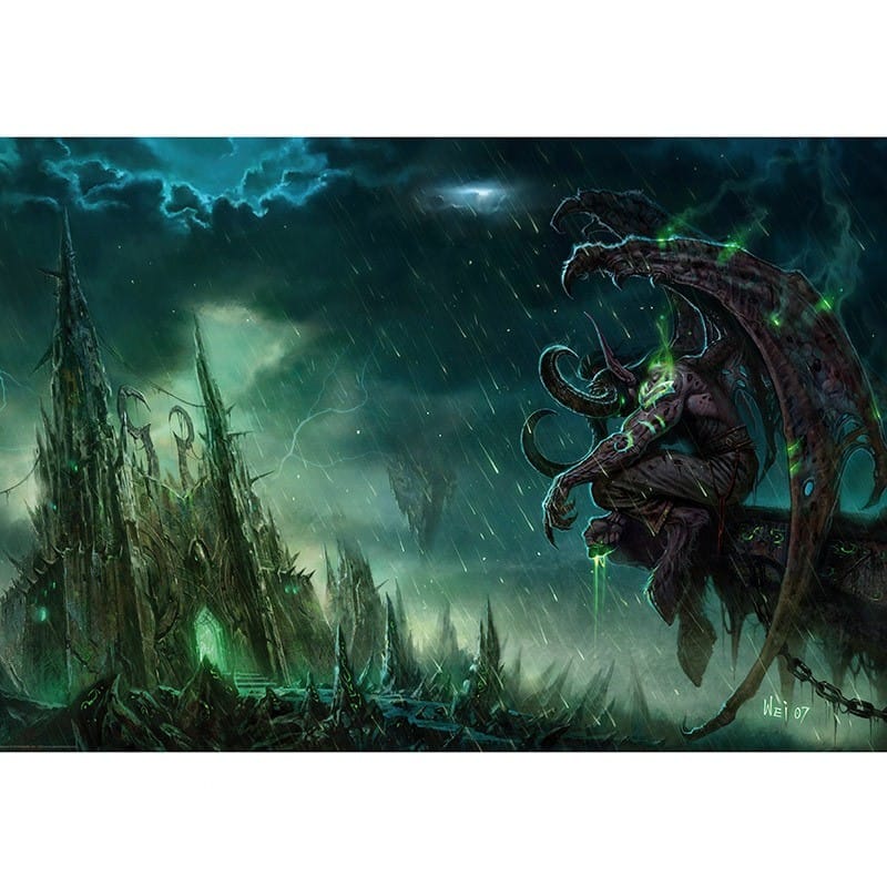 Plagát World of Warcraft - Illidan Stormrage