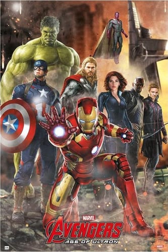 Plagát Marvel Comic - Avengers 4 Plagát Marvel Comic - Avengers 4