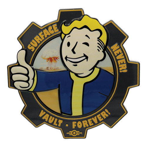 Levně Plaketa Fallout - Vault Boy