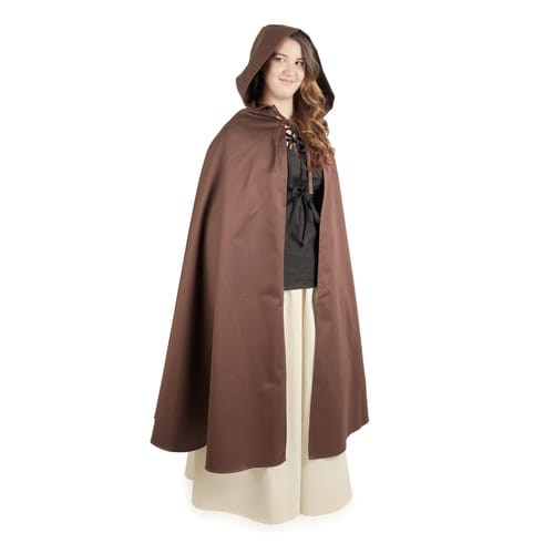 Plášť jednoduchý - hnědý