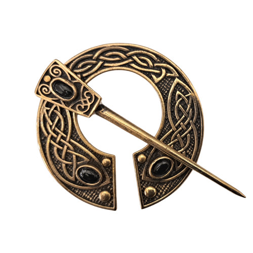 Plášťová spona s onyxom Plášťová spona s onyxom