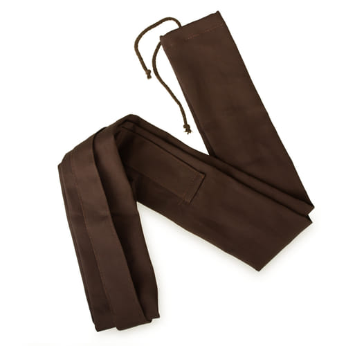 Plátěný obal na luk, hnědý, délka 140 cm