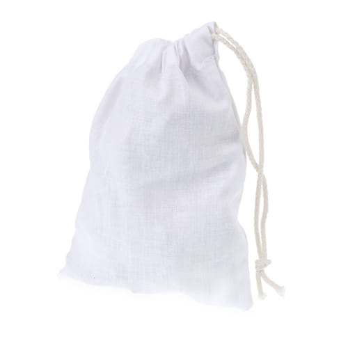 Plátené vrecúško - biele Plátené vrecúško - biele