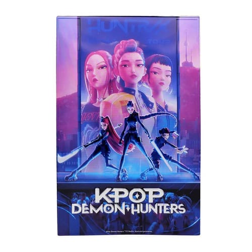 Levně Plechová cedule KPop Demon Hunters