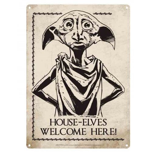 Plechová ceduľa na stenu Harry Potter - Dobby (A5) Plechová ceduľa na stenu Harry Potter - Dobby (A5)