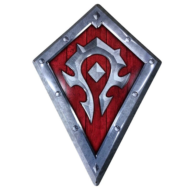 Plechová cedule World of Warcraft - Horda