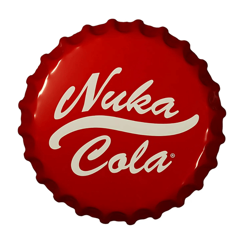 Plechová dekorační cedule Fallout - Nuka-Cola