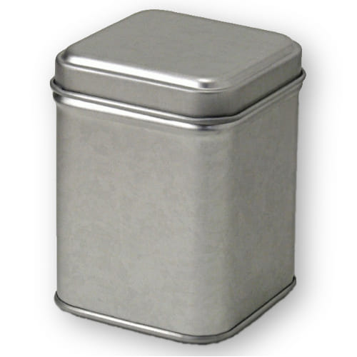 Plechová dóza na čaj Silver 100g Plechová dóza na čaj Silver 100g