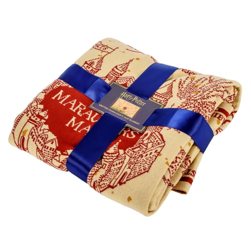 Pletená deka Harry Potter - Pobertův plánek