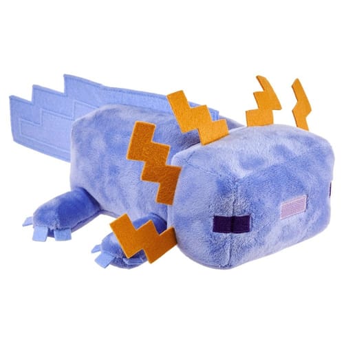 Levně Plyšák Minecraft - Axolotl, modrý
