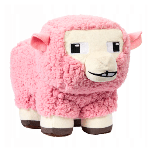 Plyšiak Minecraft - Pink Sheep Mouton Rose Plyšiak Minecraft - Pink Sheep Mouton Rose