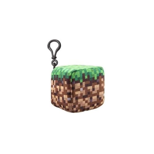 Levně Plyšák s klipem Minecraft - Hlína, 8 cm