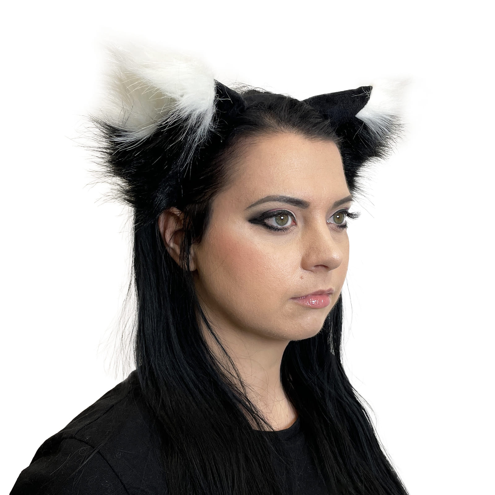 Plyšové uši - Líška (tmavé)