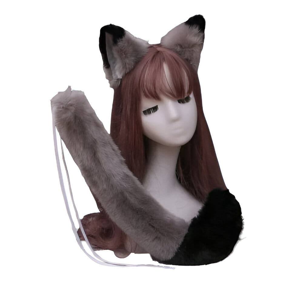 Plyšový set - Líška (dvojfarebný)