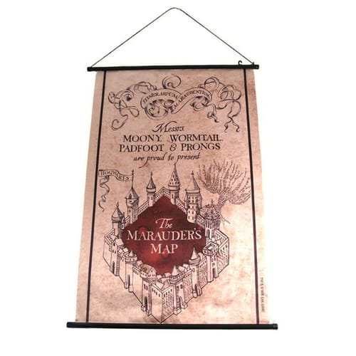 Záškodnícka mapa - vlajka na stene Záškodnícka mapa - vlajka na stene