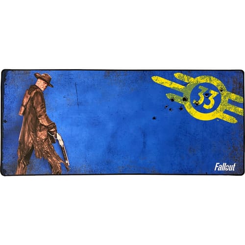Levně Podložka pod myš a klávesnici Fallout - Cooper Shots