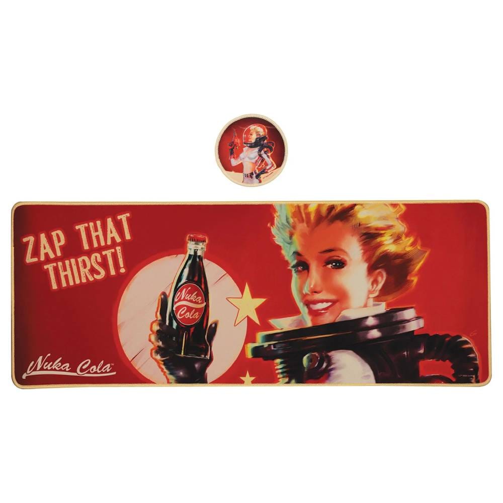 Podložka pod myš a klávesnicu Fallout - Nuka-Cola + podtácok